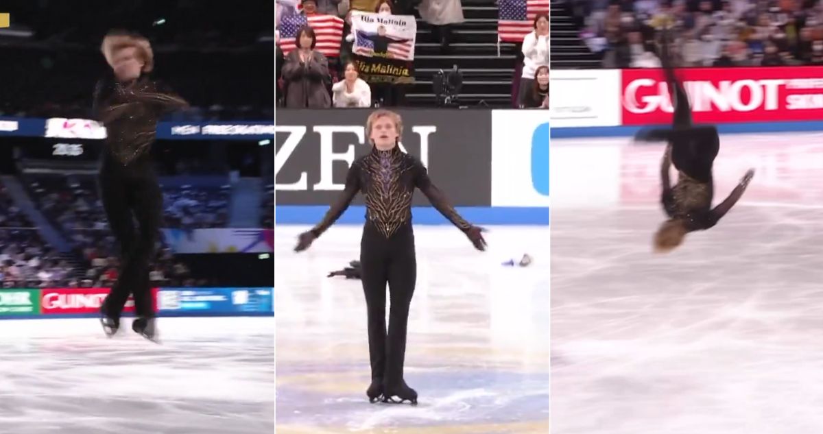 Ilia Malinin y una rutina impresionante con una marca “humanamente imposible”