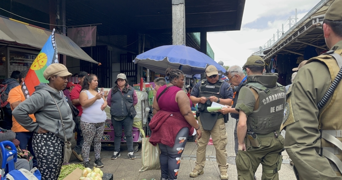 Infracciones a comercio ilegal de Feria Pinto