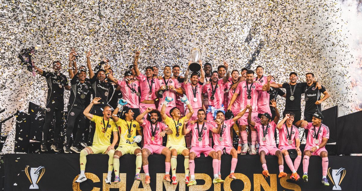 Inter Miami se consagró campeón de la MLS por primera vez en su historia