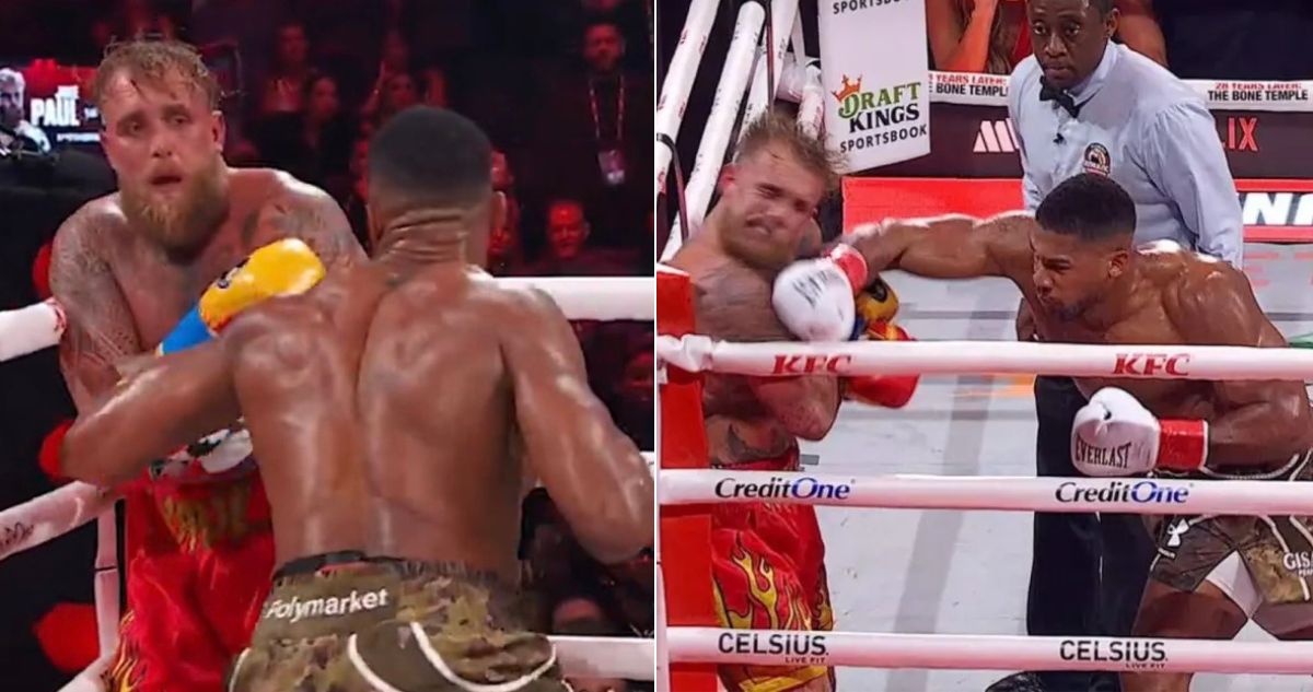 Jake Paul termina KO y con doble fractura tras caer con Antony Joshua
