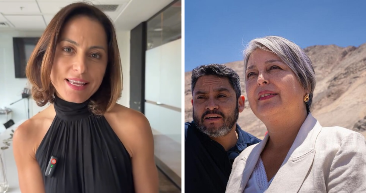 Cony Santa María y Jeannette Jara