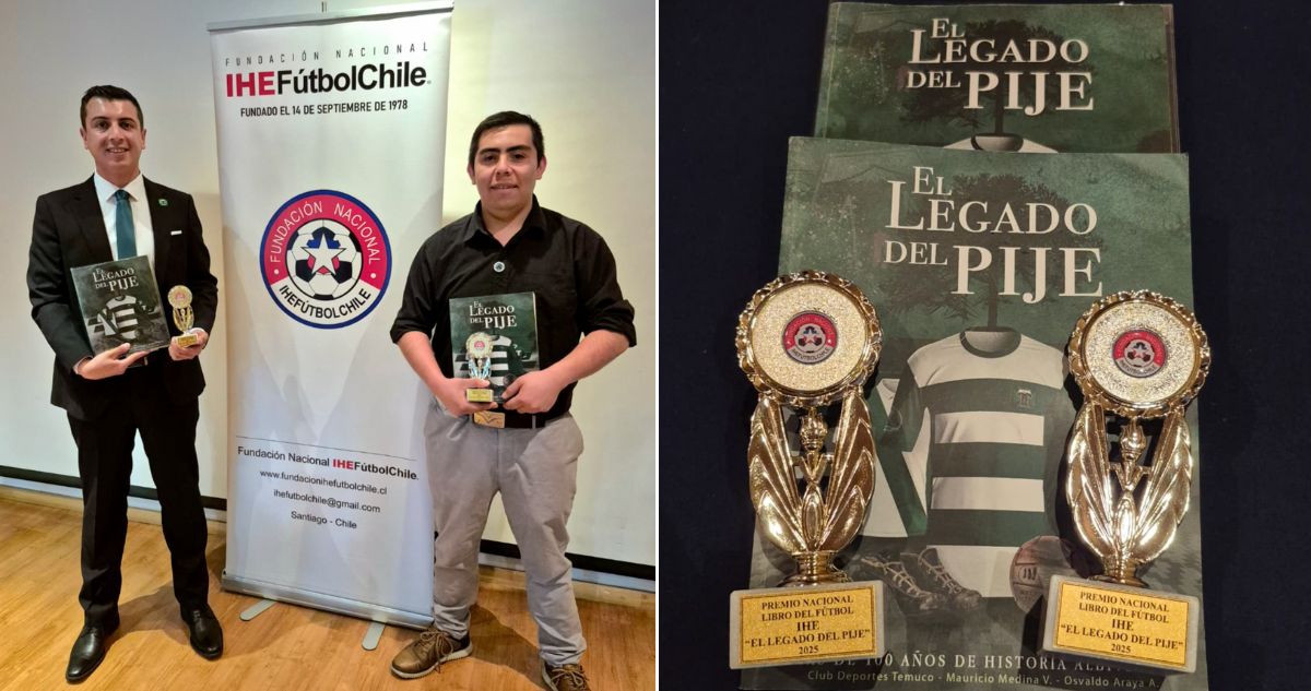 Jóvenes Temuco premio libro