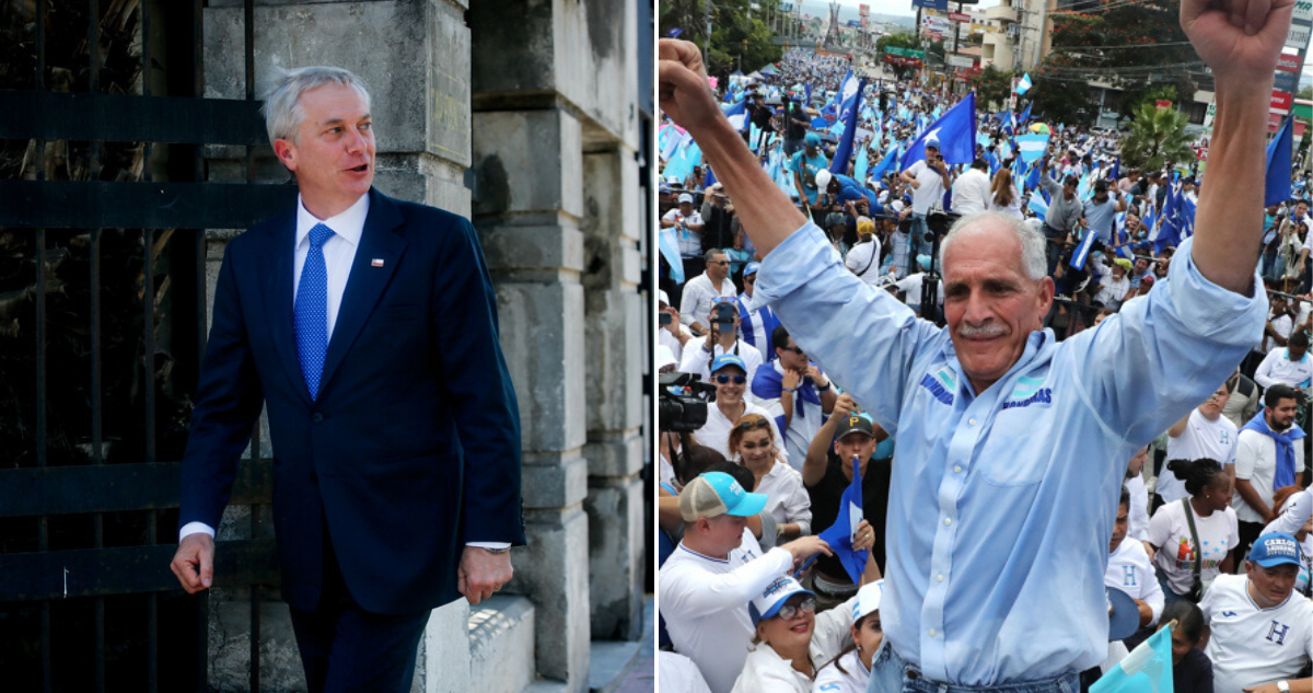 José Antonio Kast y Nasry Asfura.