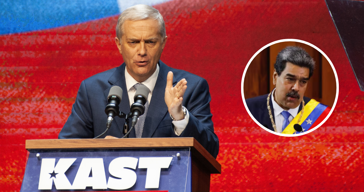 Kast responde y tacha de “narcodictador” a Maduro tras amenaza: “Me tienen sin cuidado”