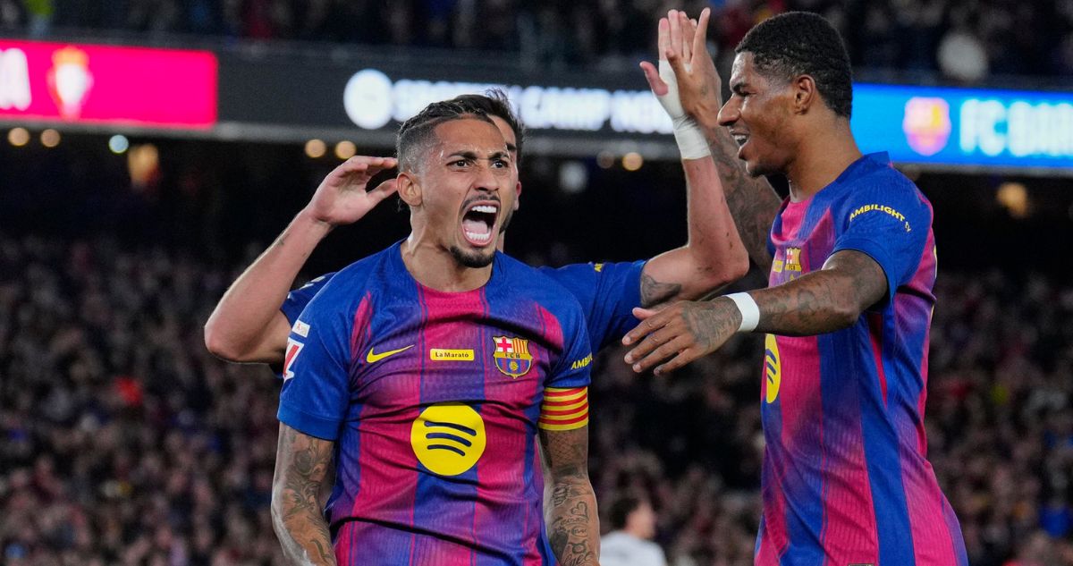 Barcelona ratificó su dominio en La Liga de España.