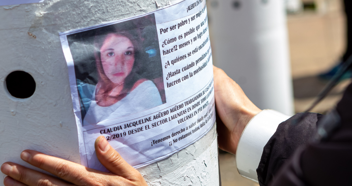 Lleva 6 años extraviada: municipio de Puerto Montt representará penalmente a familia de Claudia Agüero