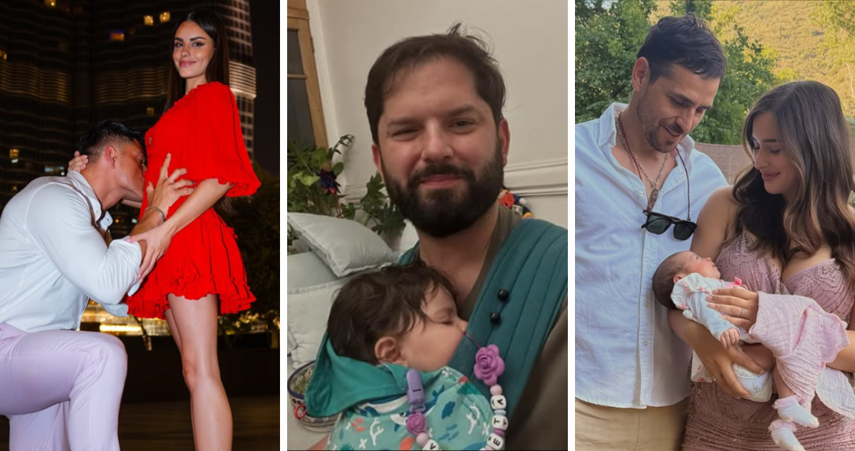 Los anuncios de embarazos y nacimientos de hijos de famosos y rostros de TV que marcaron este 2025