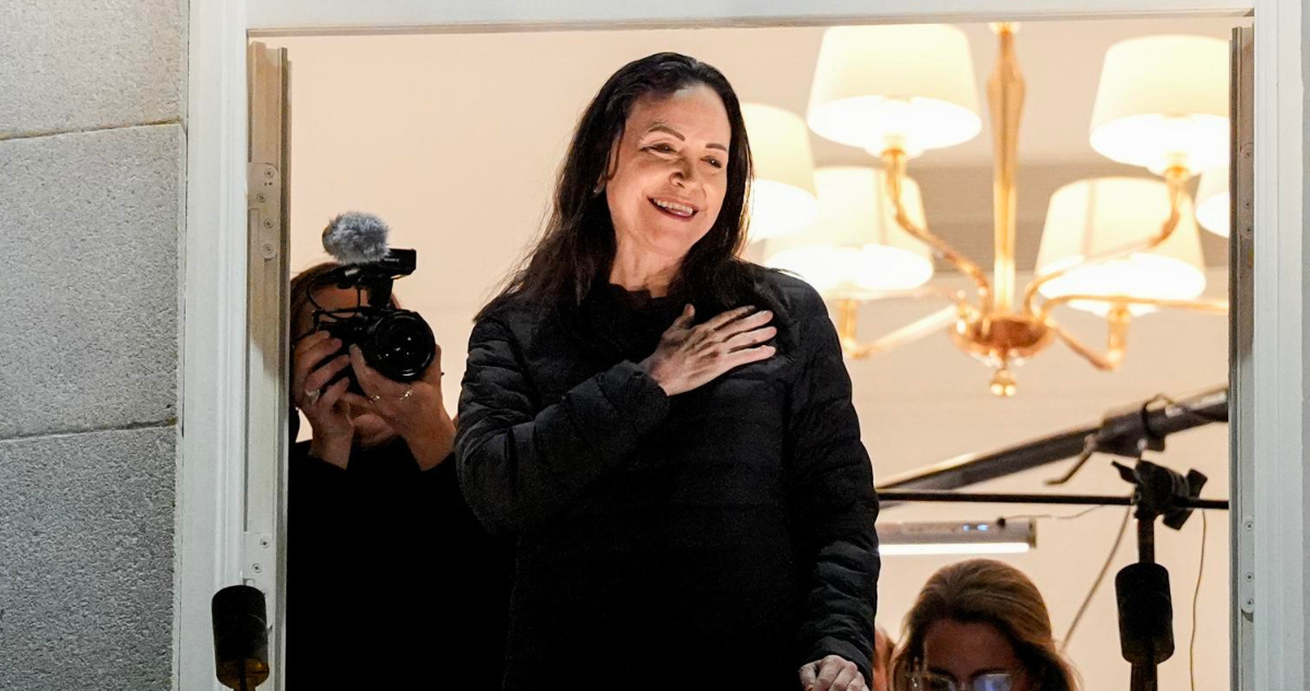 María Corina Machado en Oslo