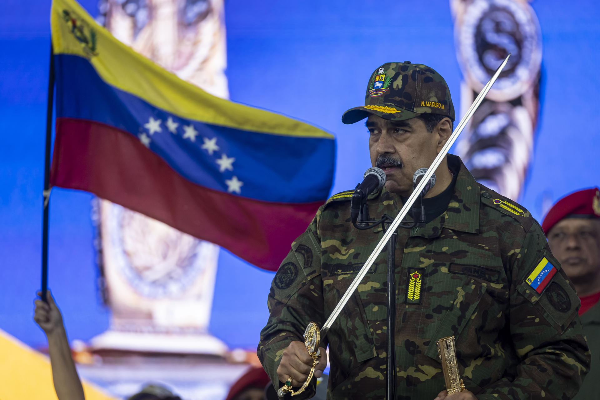 El líder del régimen venezolano, Nicolás Maduro