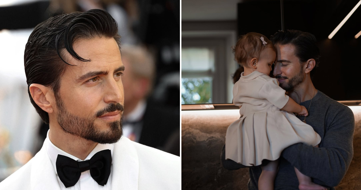 Marco Ferri junto a su hija Lea