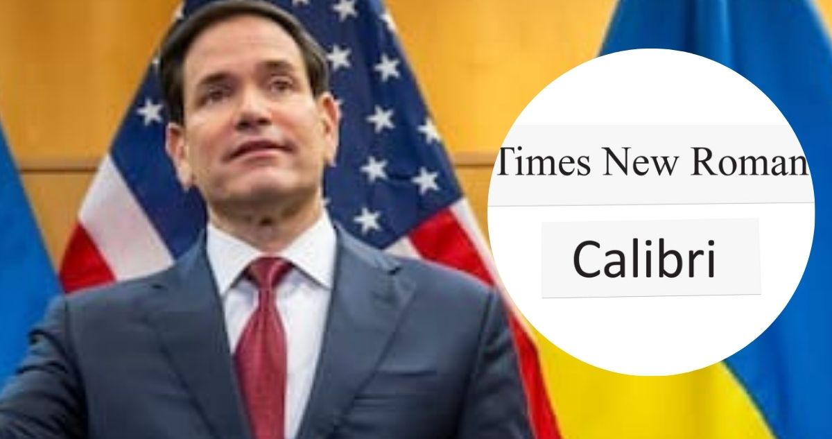 Marco Rubio ordena reemplazar tipografía Times New Roman en documentos oficiales por ser muy “woke”
