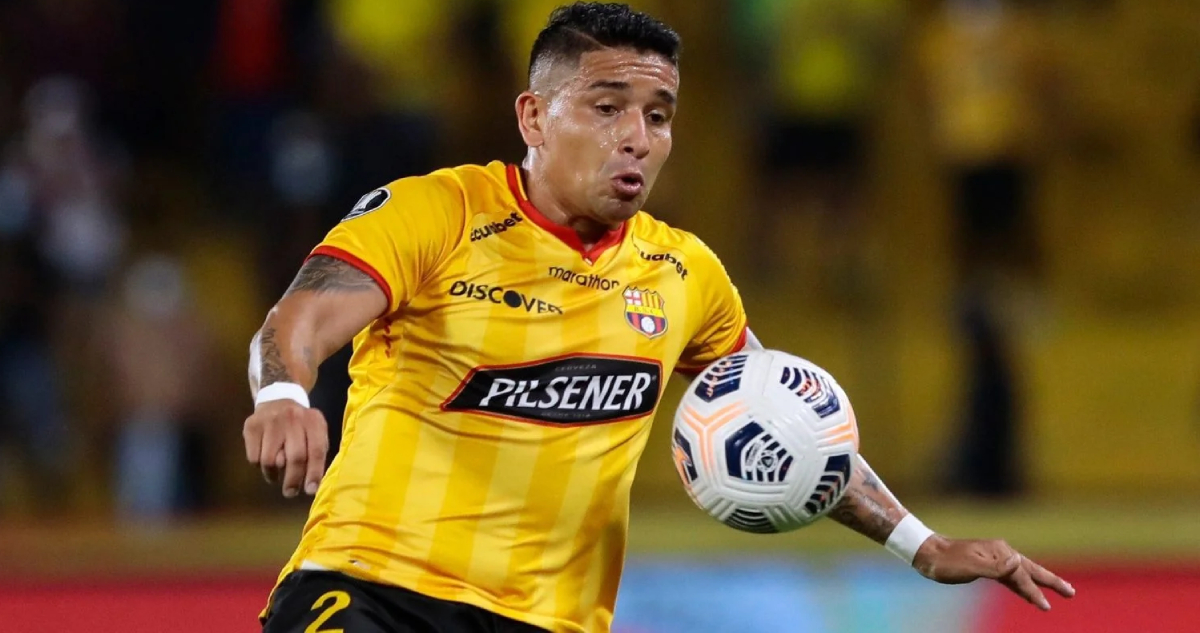 Mario Pineida en Barcelona SC
