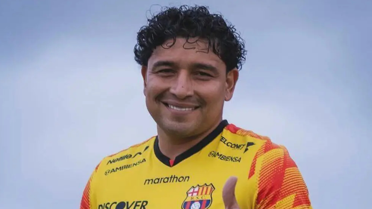 Mario Pineida en el Barcelona SC