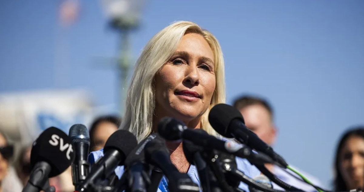 La congresista republicana Marjorie Taylor Greene