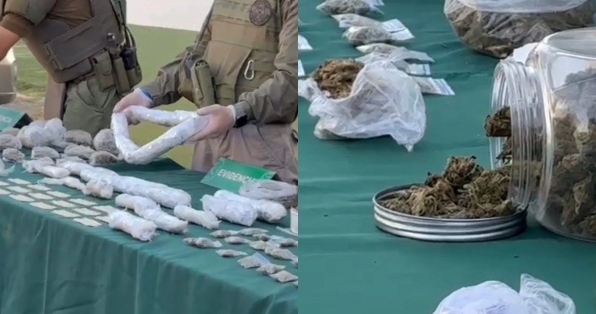 Más de 20 de allanamientos por tráfico de drogas en La Pintana dejan 13 detenidos