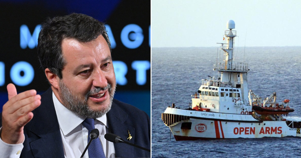 Albsuelven a Matteo Salvini en Italia