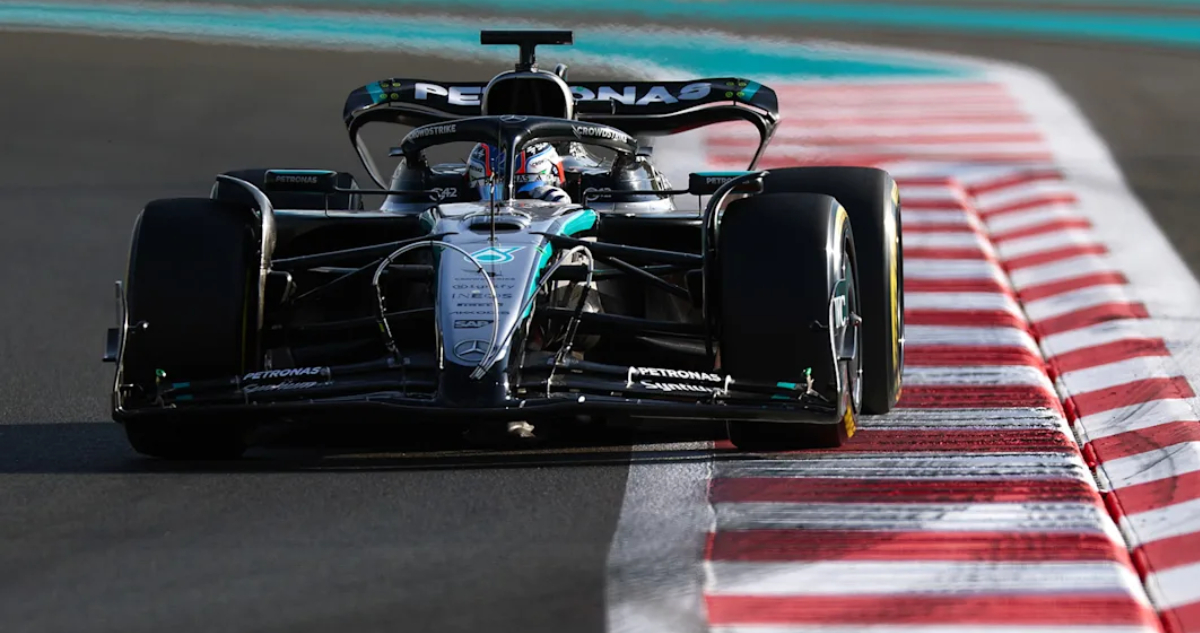 Mercedes de Russell en la Fórmula 1