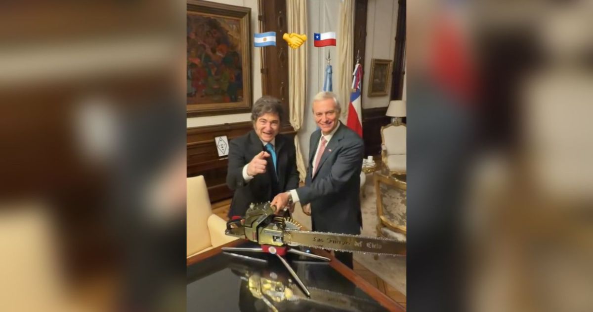 VIDEO | Kast y Milei posan junto a una motosierra: “La libertad avanza en toda Latinoamérica”