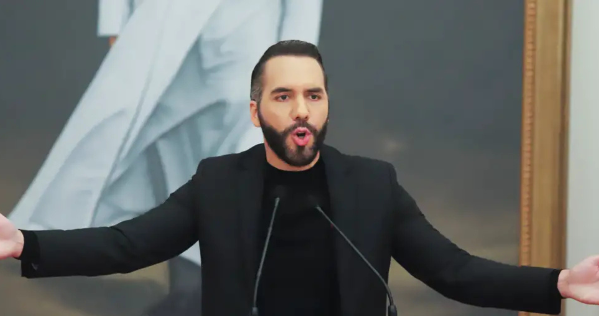 Nayib Bukele en El Salvador