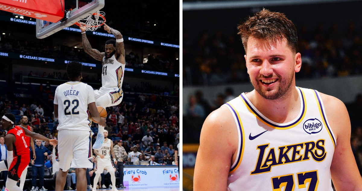 NBA: Los Pelicans logran histórica remontada ante Rockets y un Doncic intratable rescata a los Lakers