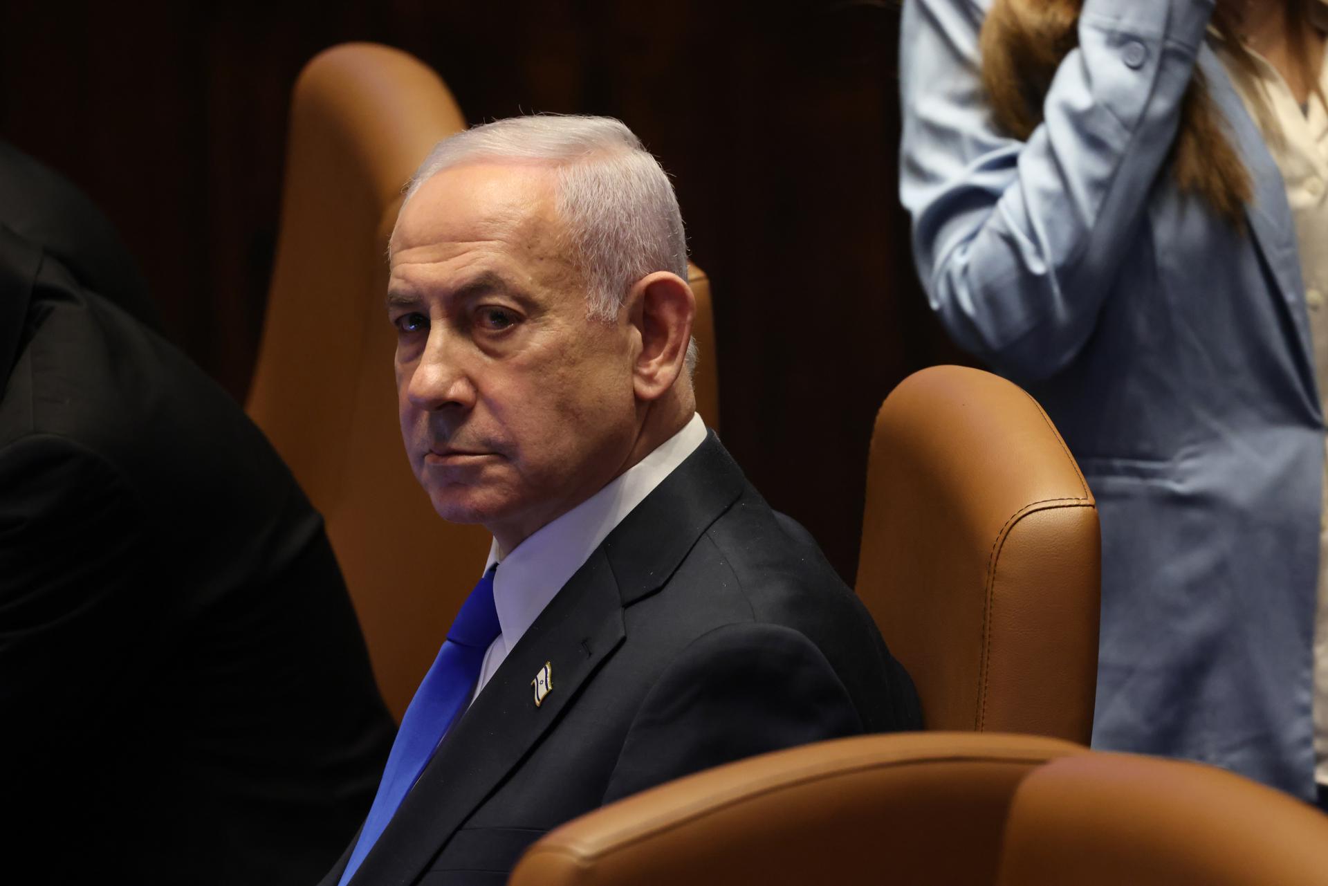 Benjamin Netanyahu, primer ministro de Israel
