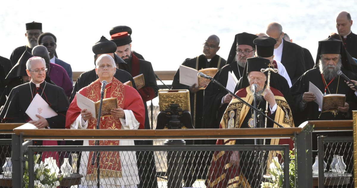 León XIV en encuentro ecuménico en Iznik por los 1.700 años del Concilio de Nicea