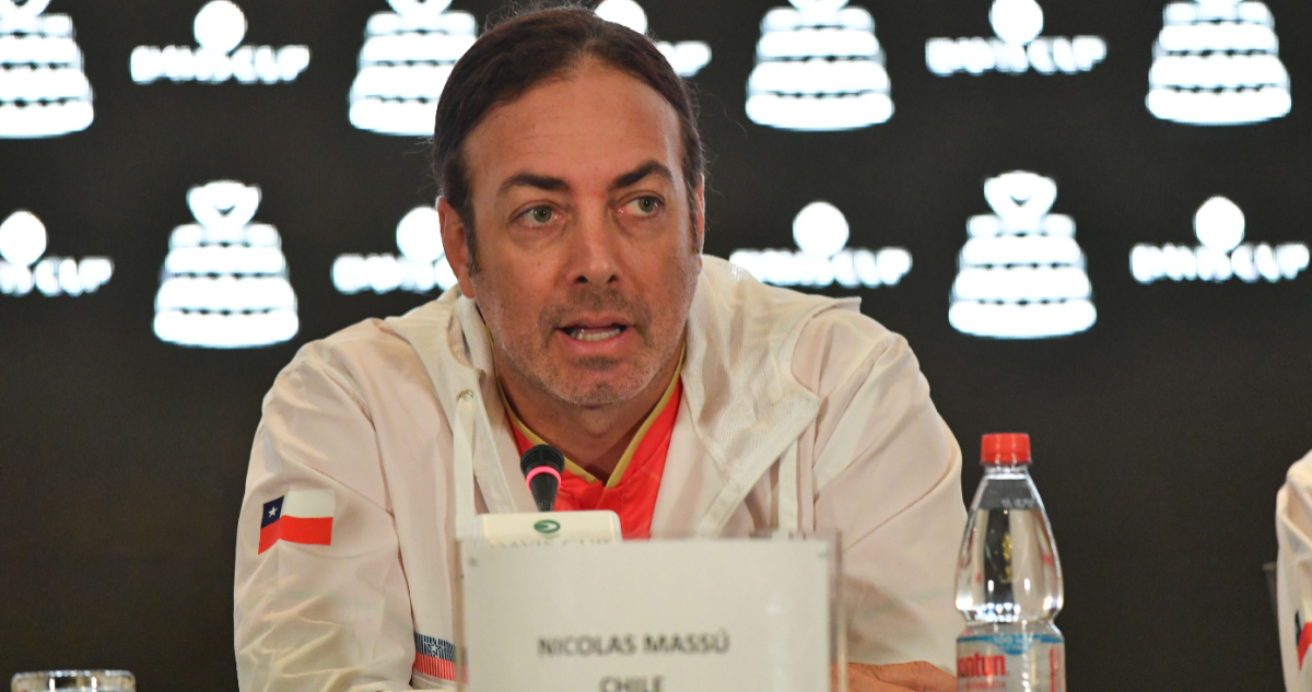 Nicolás Massú previo a la Copa Davis