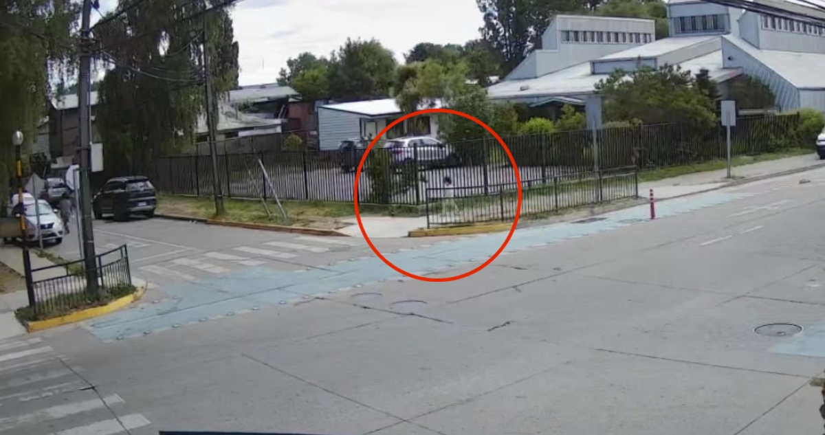 Niña salió de jardín infantil en Valdivia