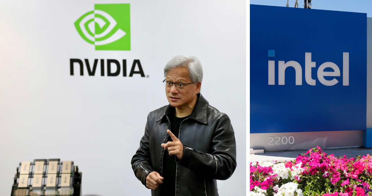 Nvidia completa una inversión en Intel y le compra acciones por un valor de US$5 mil millones