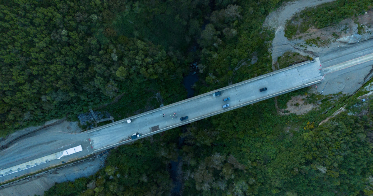 Obras del nuevo bypass de Castro presentan un 60% de avance