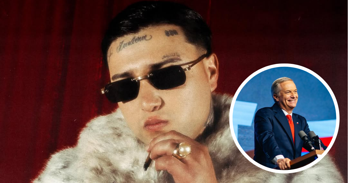 Pablo Chill E y en miniatura José Antonio Kast