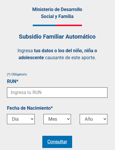 Revisa con tu RUT si te corresponde el Subsidio Familiar Automático: pago es de $21.243