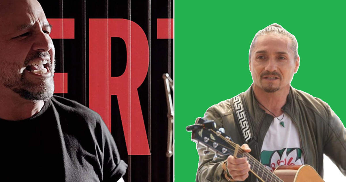 Pancho Rojas y Victor Hugo Bustos