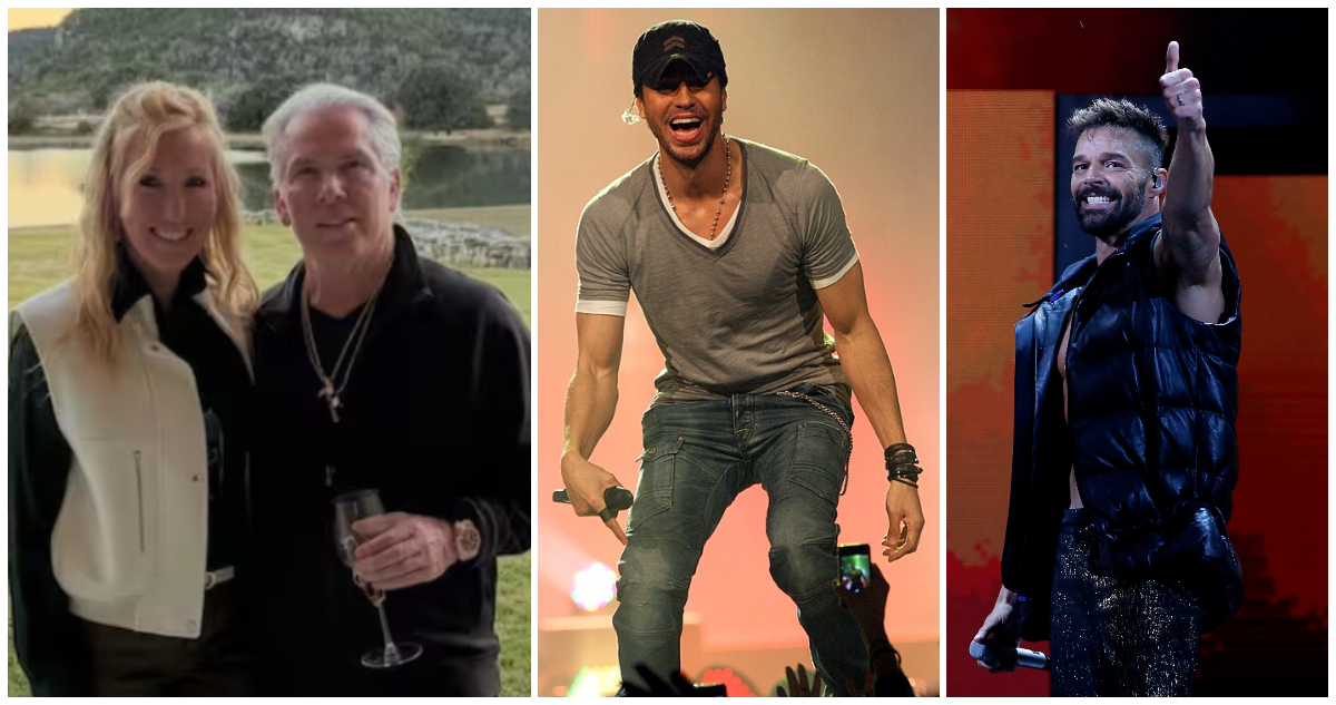 Pareja no escatima en gastos y contrata a Ricky Martin y Enrique Iglesias para su fiesta de compromiso