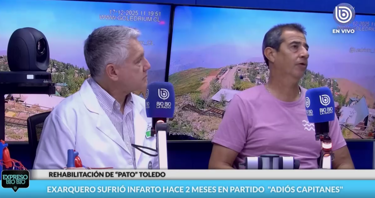 La “advertencia” que Pato Toledo tuvo un mes antes del infarto en Claro Arena: “Mi primer signo”