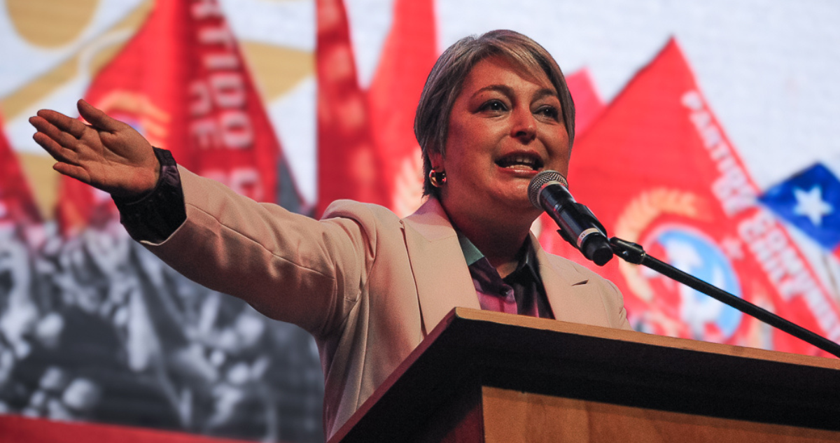 Jara y banderas del PC