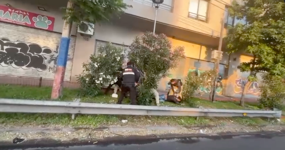 Persecución terminó con detenidos en Quinta Normal: móvil de La Radio capturó el momento