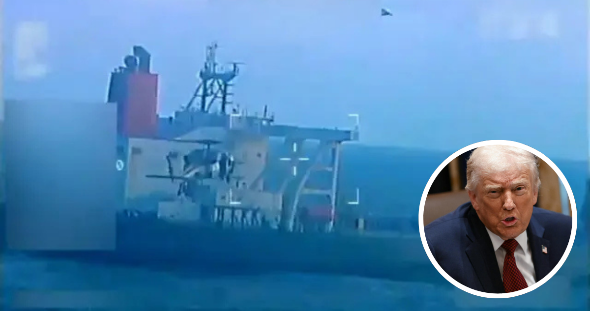 Petrolero venezolano decomisado