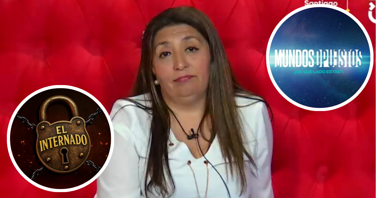 Pincoya en Gran Hermano y logos de El Internado y el Mundos Opuestos