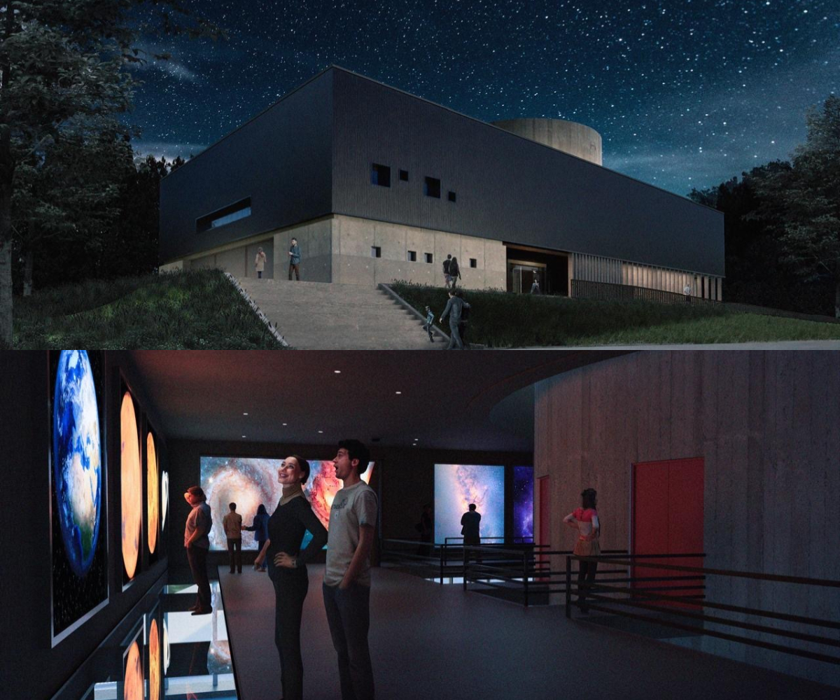 Construcción del planetario UBB