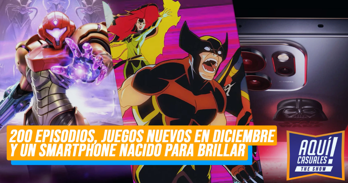 Llegamos al capítulo 200, los videojuegos que llegan en diciembre y un Smartphone nacido para brillar