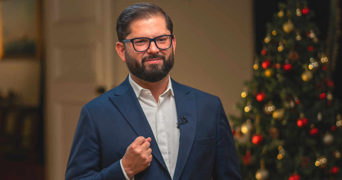 Presidente Boric destaca logros y resalta reducción de jornada laboral en 2026 en mensaje de Año Nuevo