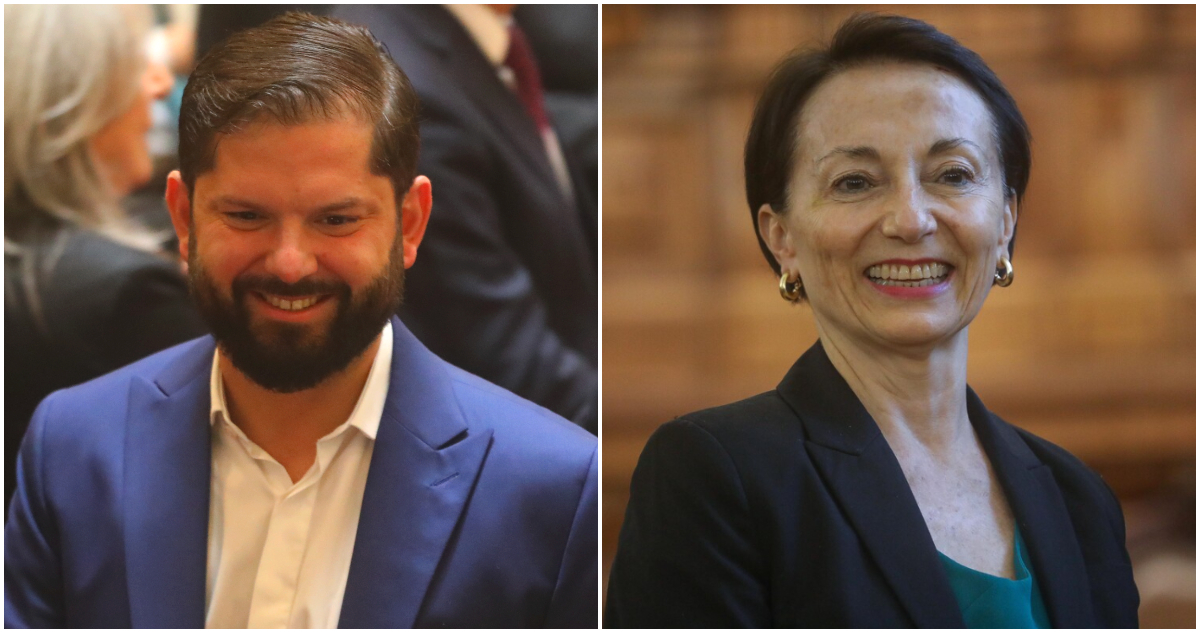 Boric felicita a Gloria Ana Chevesich por alcanzar la presidencia de la Corte Suprema