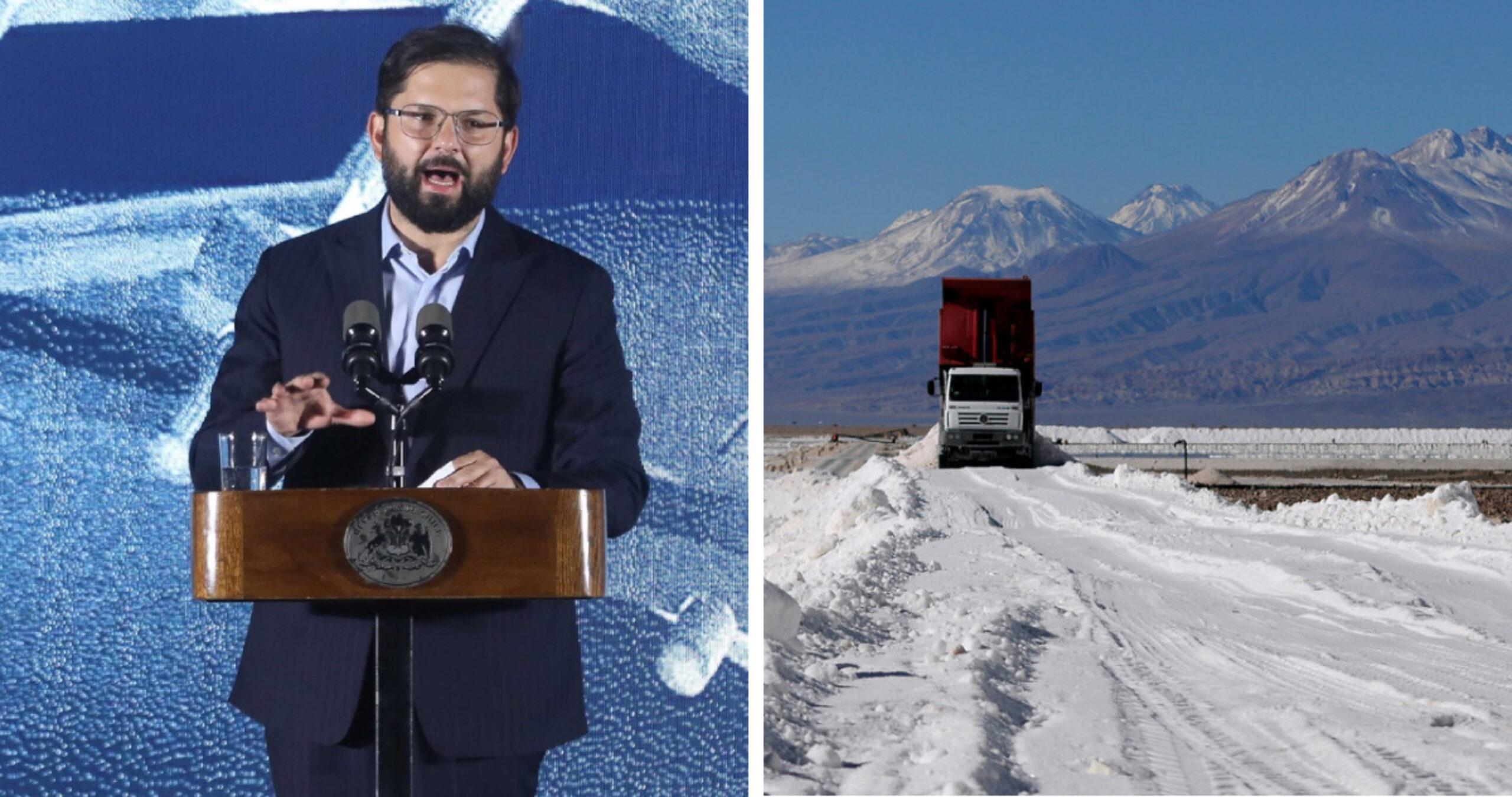 Boric defiende estrategia del litio tras advertencia que Argentina está “pisando los talones” a Chile