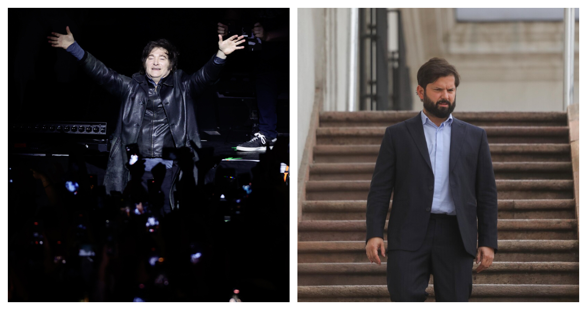 Consultora argentina pone a Milei como presidente mejor evaluado de Sudamérica: Boric quedó sexto