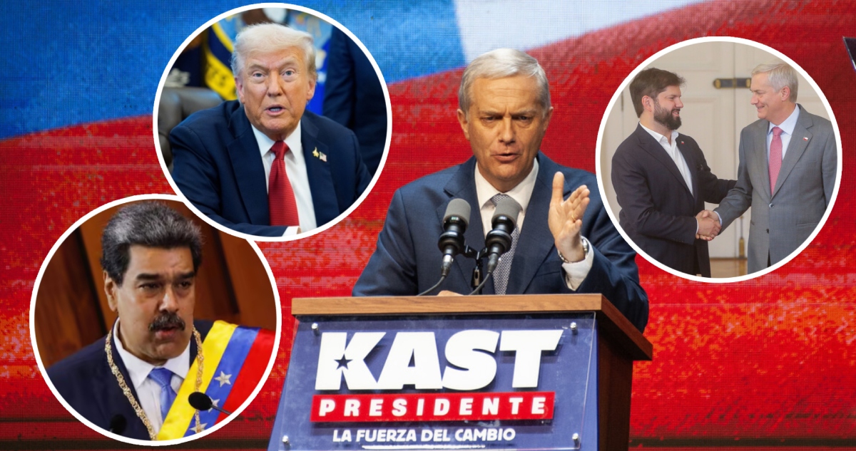 Reunión con Boric, saludo de Trump y amenaza de Maduro: el primer día de Kast como presidente electo