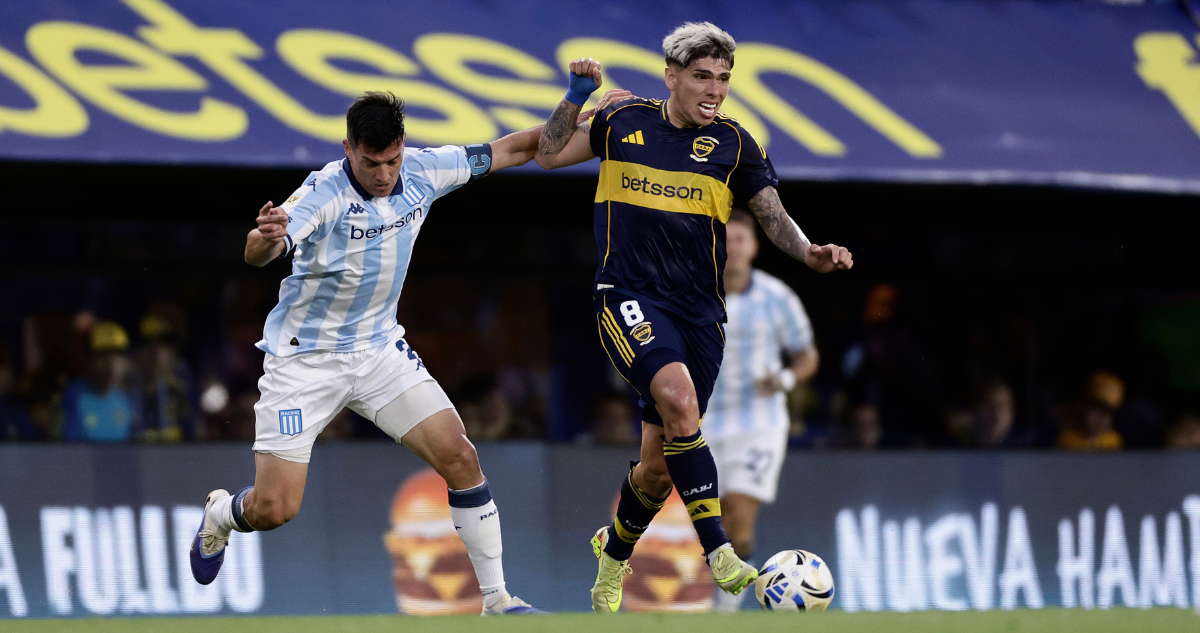 Racing vence a Boca Juniors en la Bombonera y va por final del fútbol argentino: Palacios fue titular