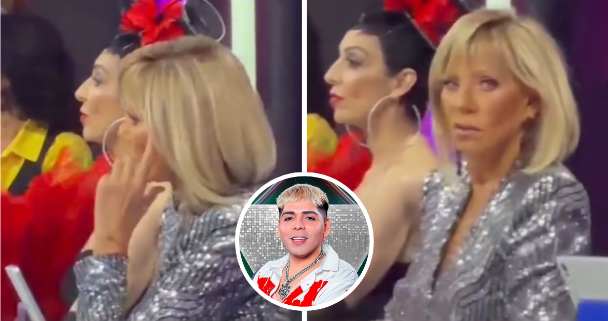 Capturas de la reacción de Raquel Argandoña a ingreso de Diego Pánico a ‘Fiebre de baile’
