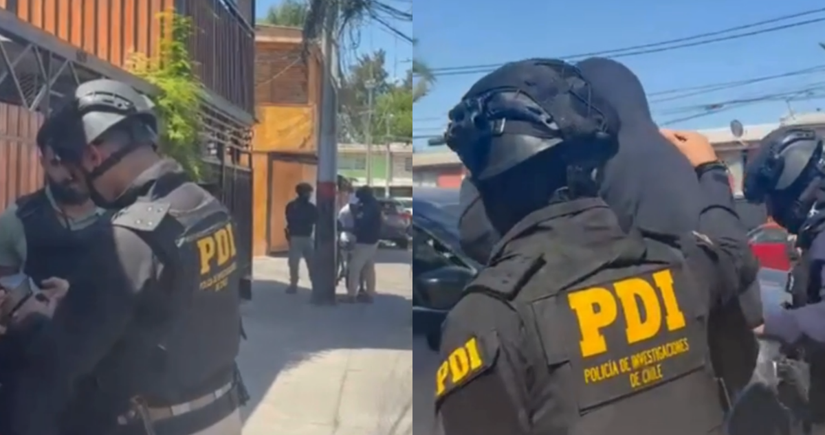 Realizan masivo operativo en 30 domicilios de Pudahuel por tráfico de drogas y armas de fuego