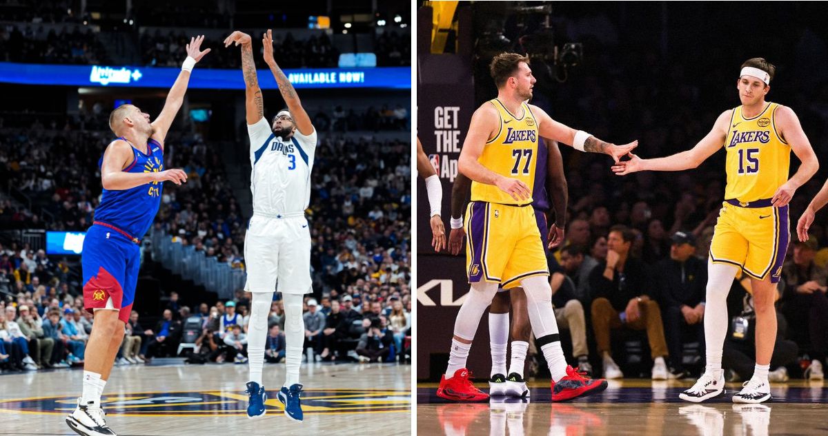 Nuggets y Lakers cayeron en noche de NBA.